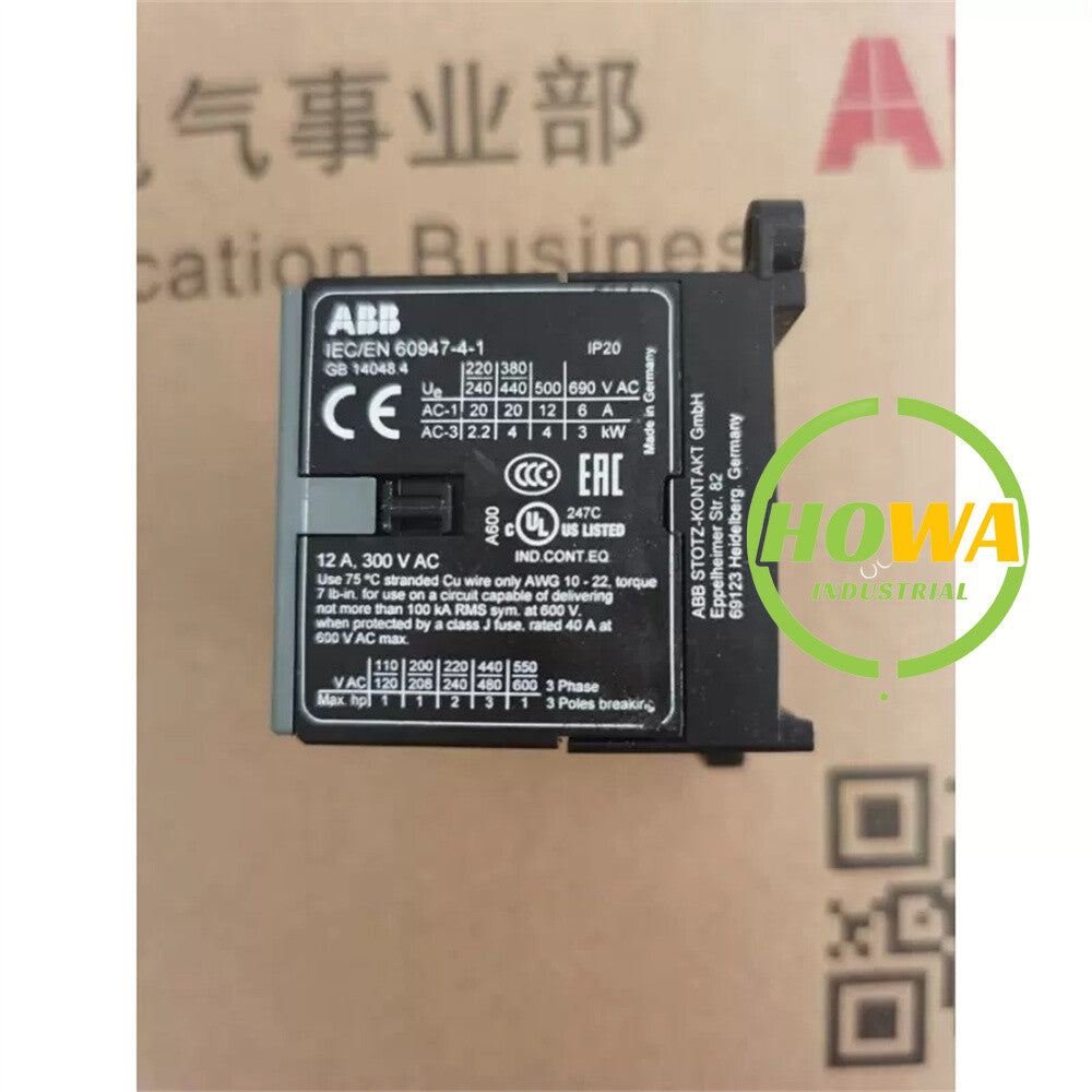 1/piece  ABB Miniature Contactor BC6-30-10-1.4 Coil Voltage 24VDC