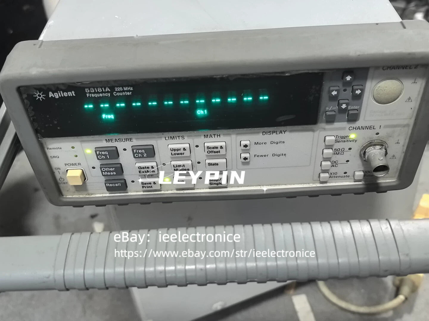 HP/Keysight Agilent 53181A opt:030 Universal Frequency Counter 3GHZ,10 digits/s
