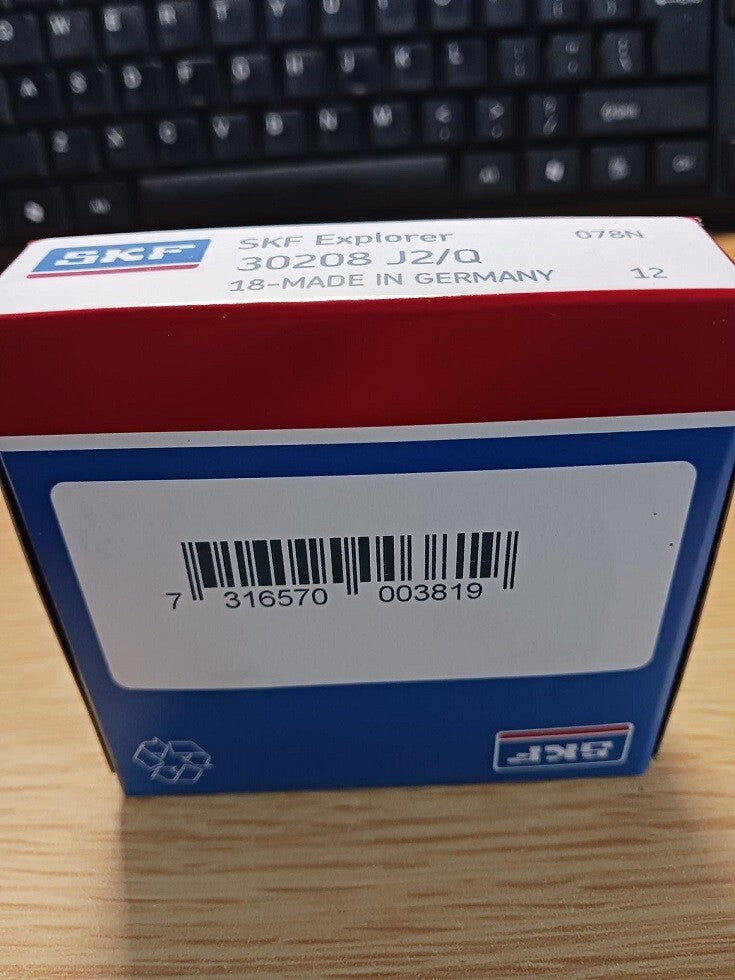 SKF Bearings 30208 J2/Q 40x80x19.75mm  free ship