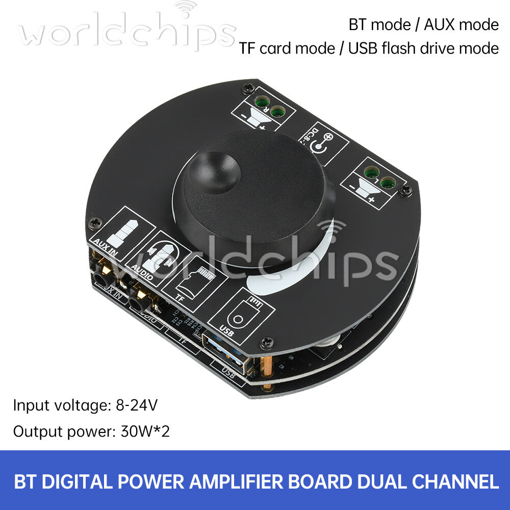 Dual Channel HIFI Digital Stereo Amplifier TPA3116 Bluetooth Amplifier Board DIY