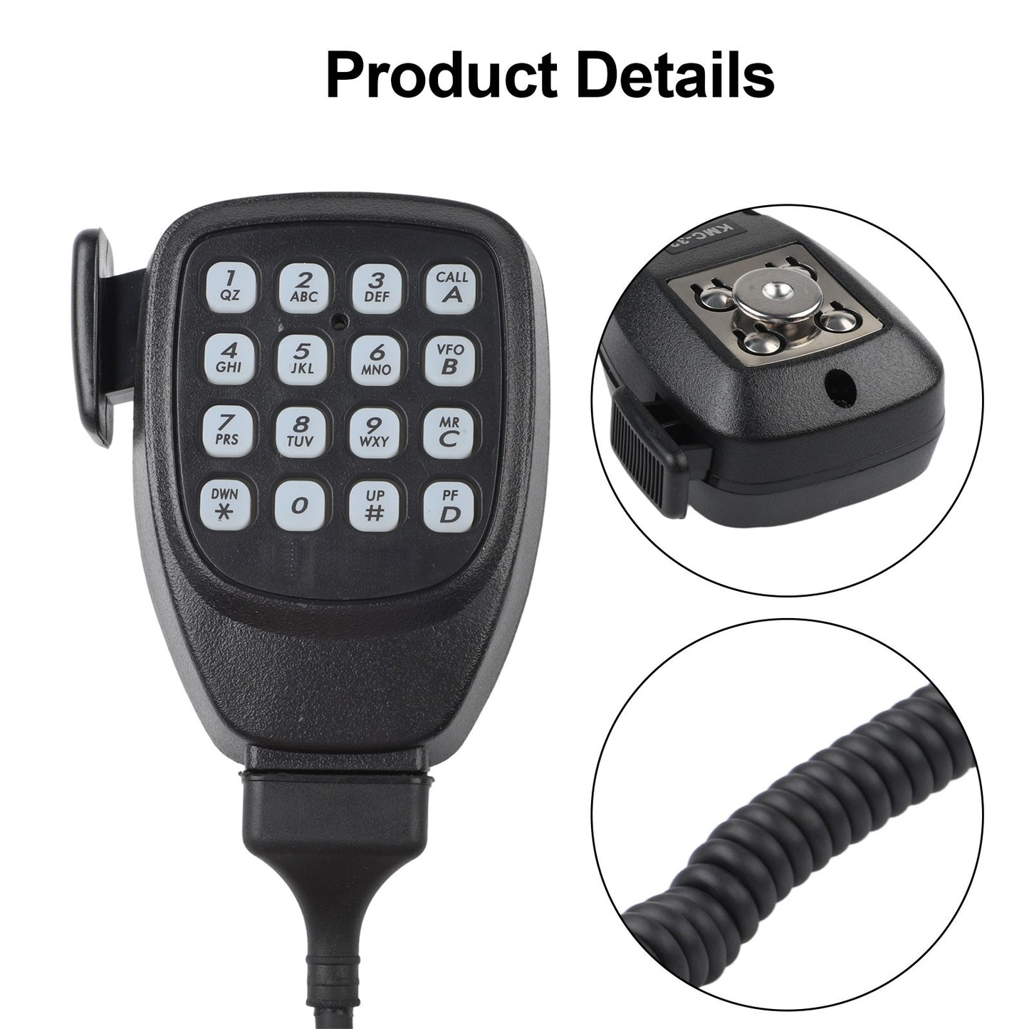 MC59 Handheld Microphone for Kenwood TM271A TM281A TM471A TMD710A TMV71A Series