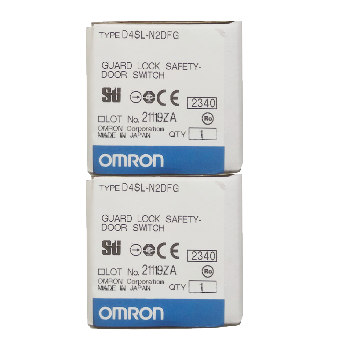 Omron D4SL-N2AFA-N D4SL-N2AFG D4SL-N2DFA D4SL-N2DFA-N D4SL-N2DFG Security Switch