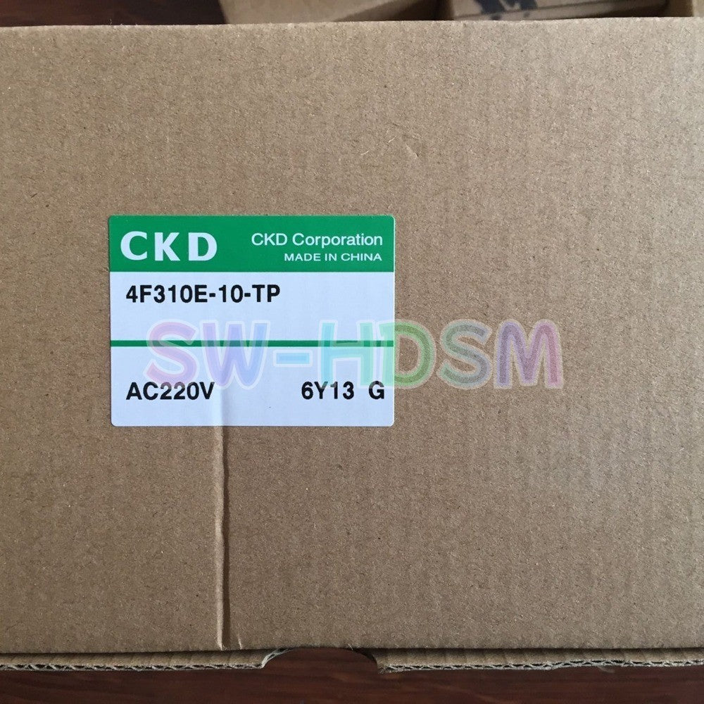 1PCS  for CKD Solenoid Valve 4F310E-10-TP AC220V Freight Free