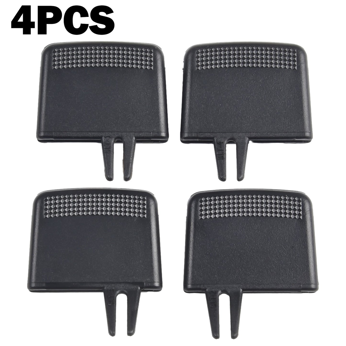 4Pcs Car Front A/C Air Vent Outlet Tab Clip Repair For Kia Sorento 2009-14 Black