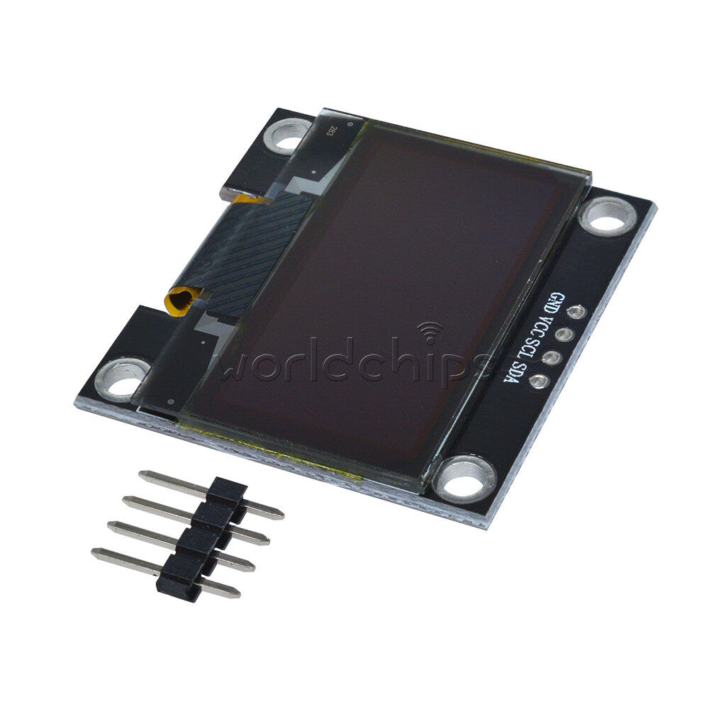5x 1.3" White OLED LCD 4PIN Display Module IIC I2C Interface 128x64 for Arduino