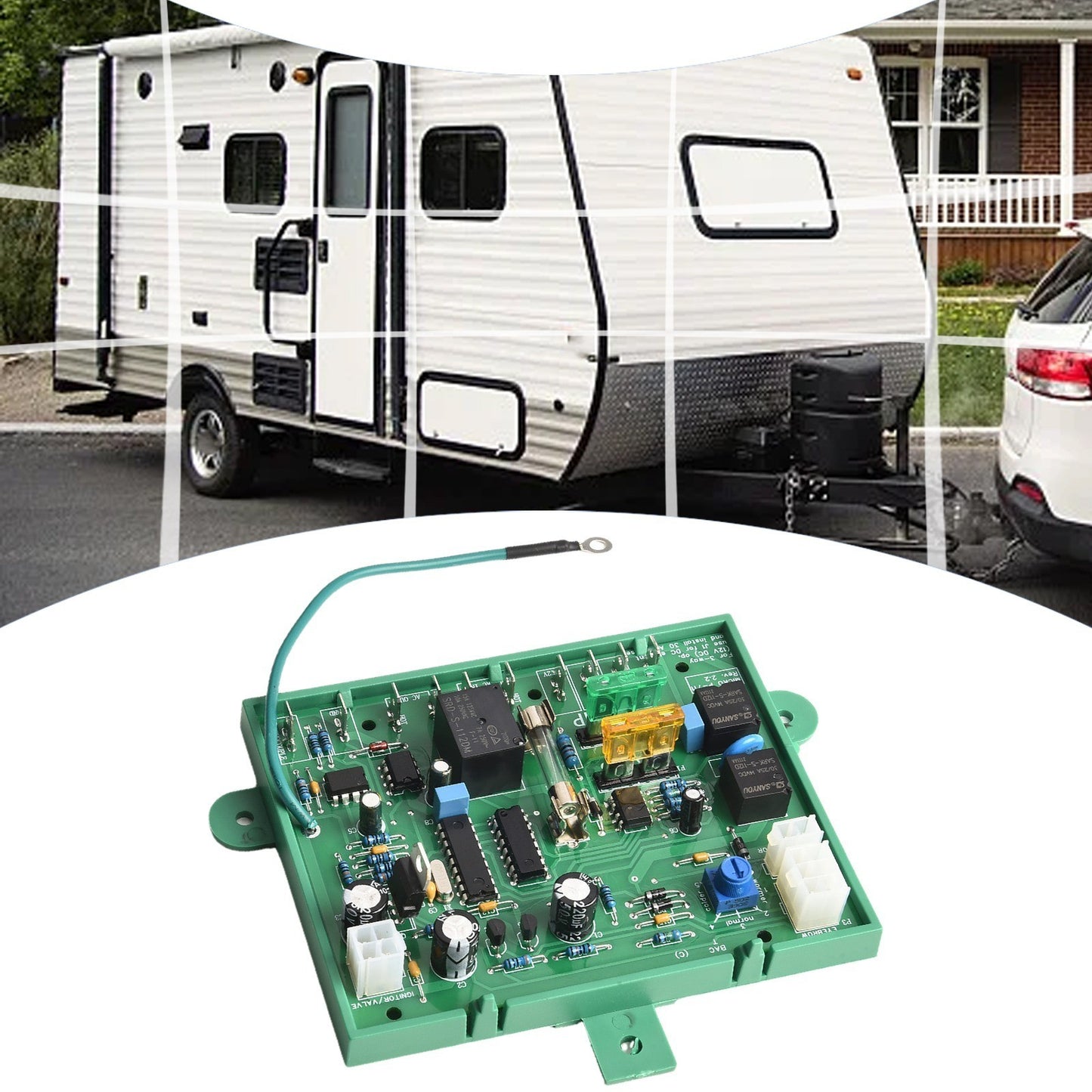Replace and Enhance Your For RV Refrigerator with ForP 711 Control Board
