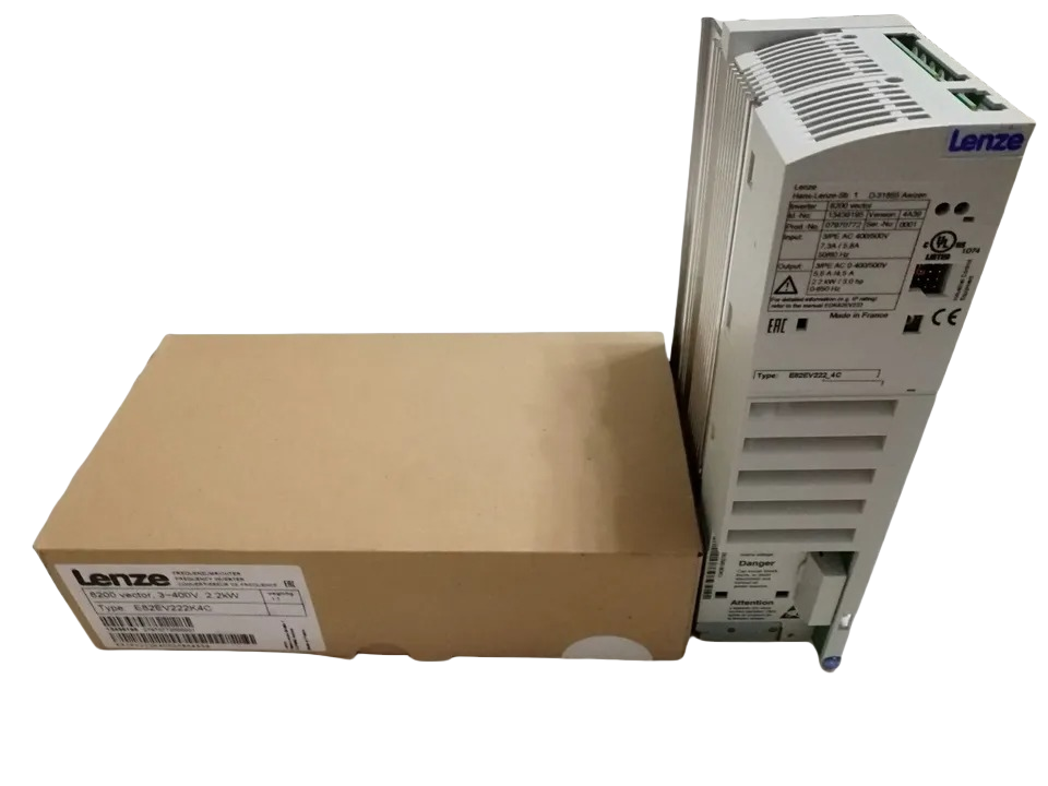 1/Piece  E82EV222K4C E82EV222_4C 3-400V 2.2KW Lenze Inverter