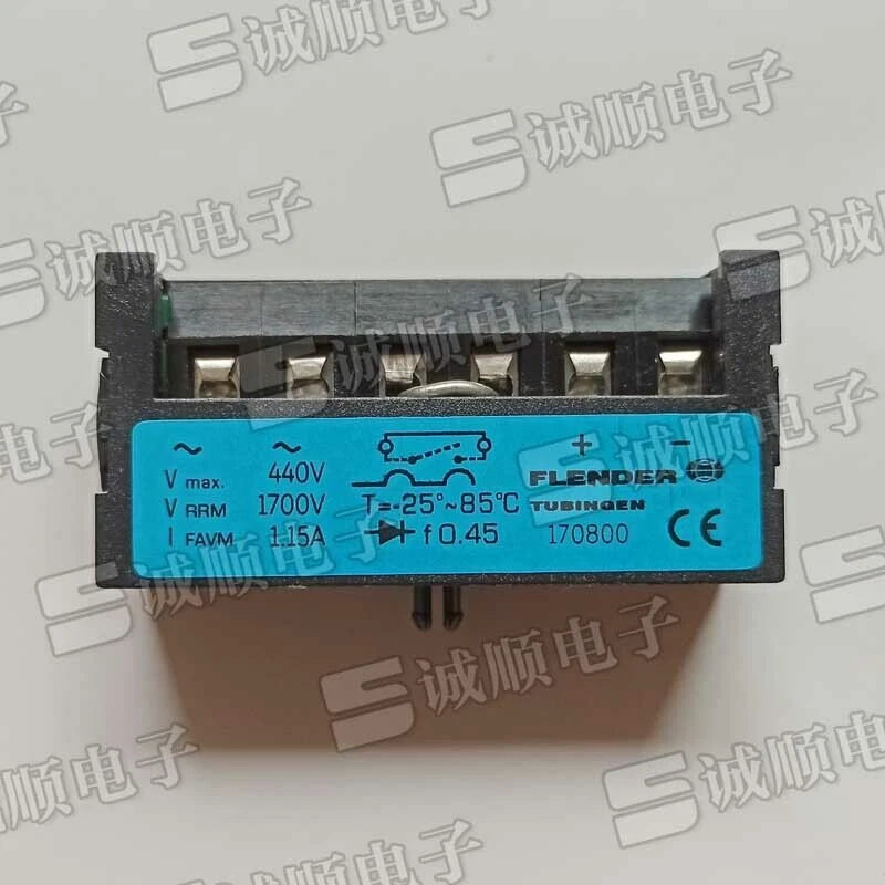 1x FLENDER 170800 440V 1700V 1.15A f 0.45 TUBIGEN Motor Brake Rectifier
