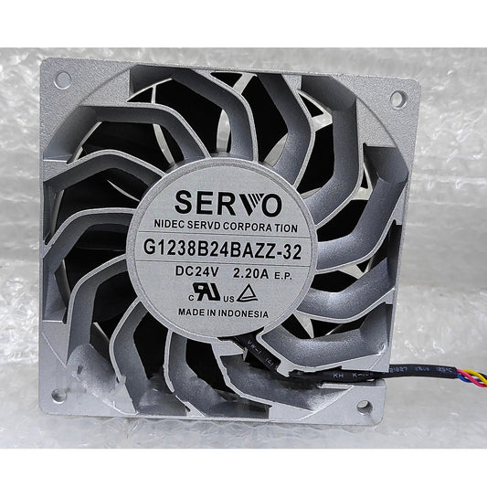 1PCS  SERVO G1238B24BAZZ-32 DC24V 2.20A 12CM 4-Wire Inverter Cooling Fan