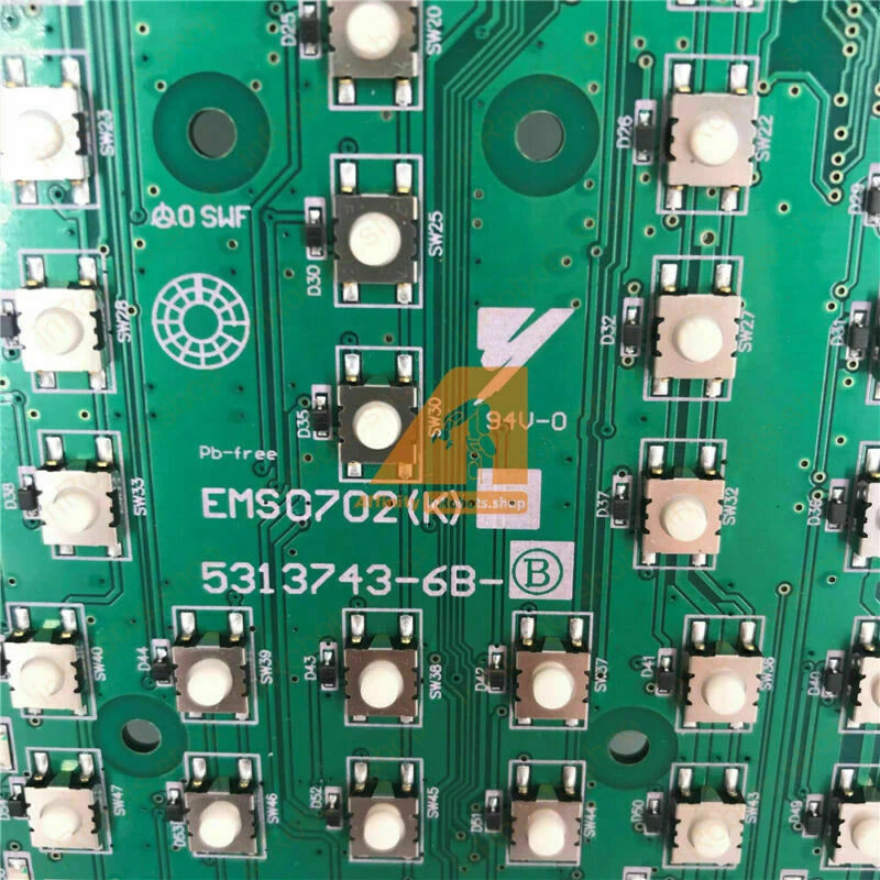1x EMS0702-K Keyboard PCB Board For YASKAWA MOTOMAN DX100 DX200 Teach Pendant