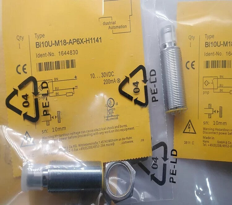 1pcs For Turck BI10U-M18-AP6X-H1141 Proximity Switch Sensor 10-30VDC 200mA Sn