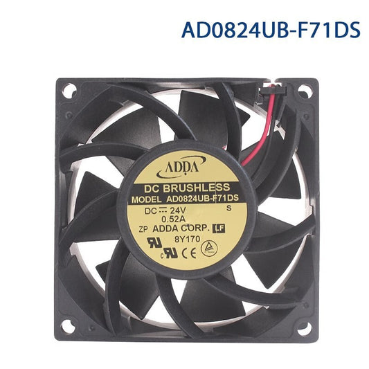 ADDA AD0824UB-F71DS 8038 24V 0.52A High airflow inverter cooling fan