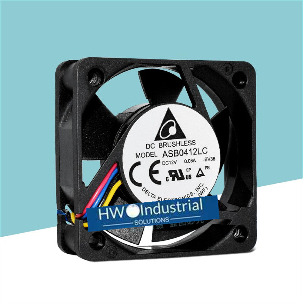 Delta ASB0412LC 12V 0.06A 4CM 4015 4-wire  PWM Speed Switch Cooling Fan