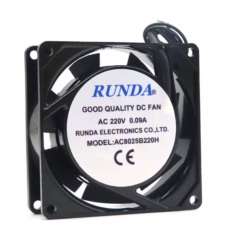 RUNDA AC8025B22OH AC8025B220H 220V 0.09A 8cm 8025 Cabinet Case Cooling Fan