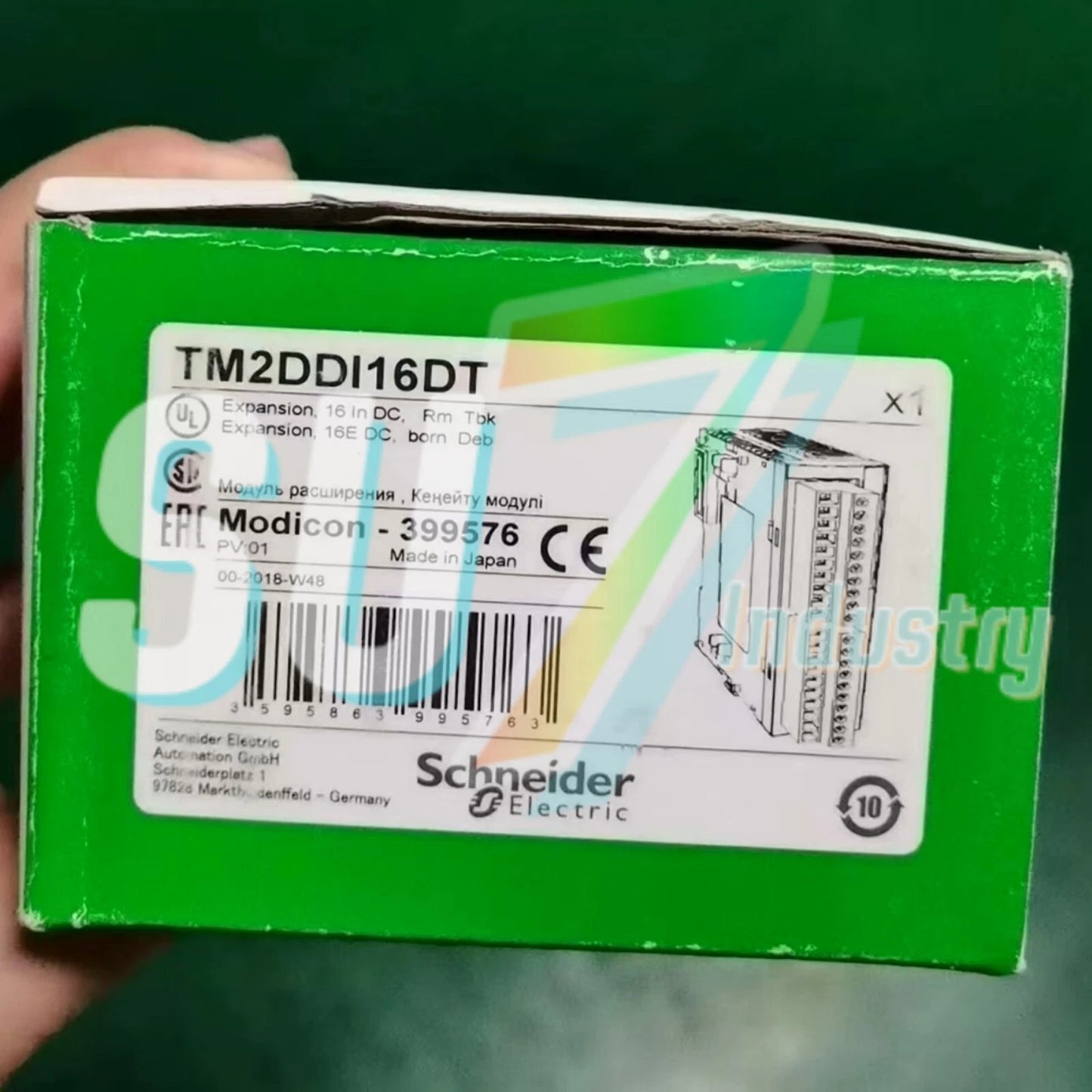 Schneider TM2DDI16DT PLC Module# 1pcs