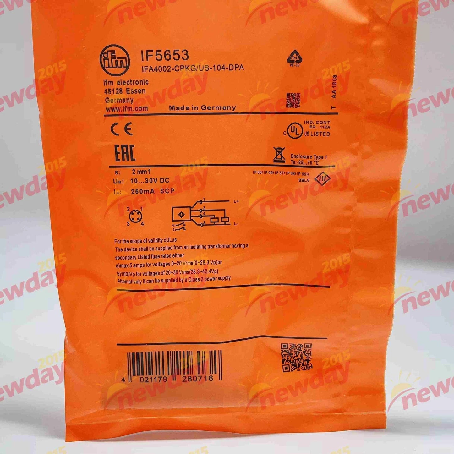 1pcs  IFM IF5653 SENSOR SWITCH