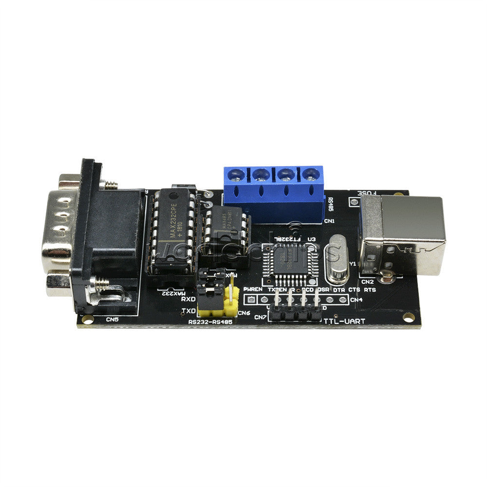 USB to Serial RS232/UART RS485/TTL DB9 Converter Adapter Module  FT232BM/BL