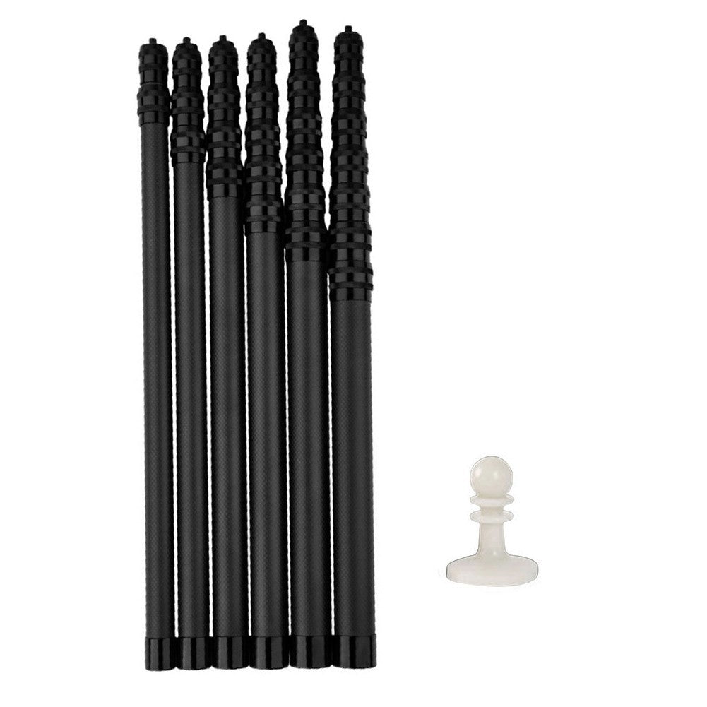 Carbon Fiber Camping Canopy Tent Poles Adjustable Rods for Outdoor Use