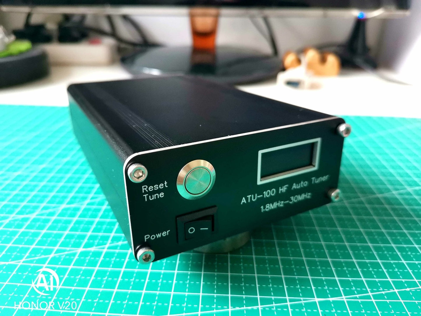 Assembled V3.1 ATU-100 1.8-50MHz ATU-100mini Automatic Antenna Tuner by N7DDC