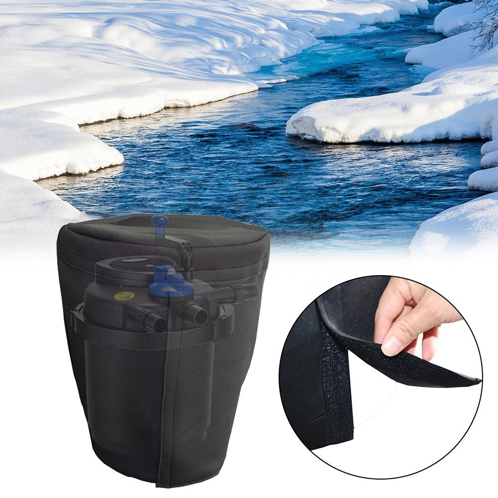 Easily Accessible Pond Filter Insulation Cover Suitable for All Seasons of Use