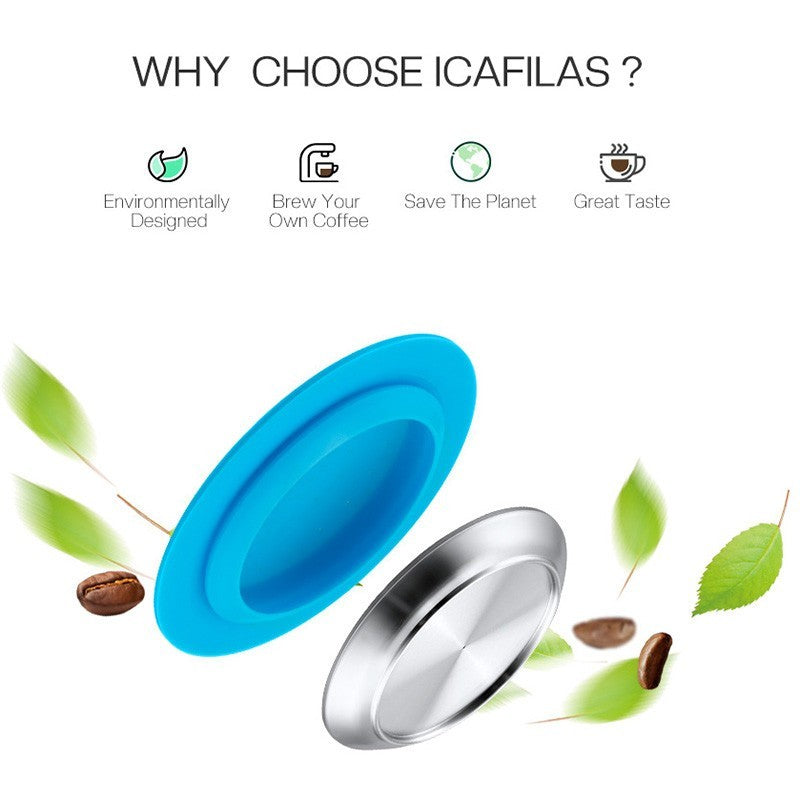 Refillable Coffee Capsule Pod Stainless Steel Filters High Quality Parts