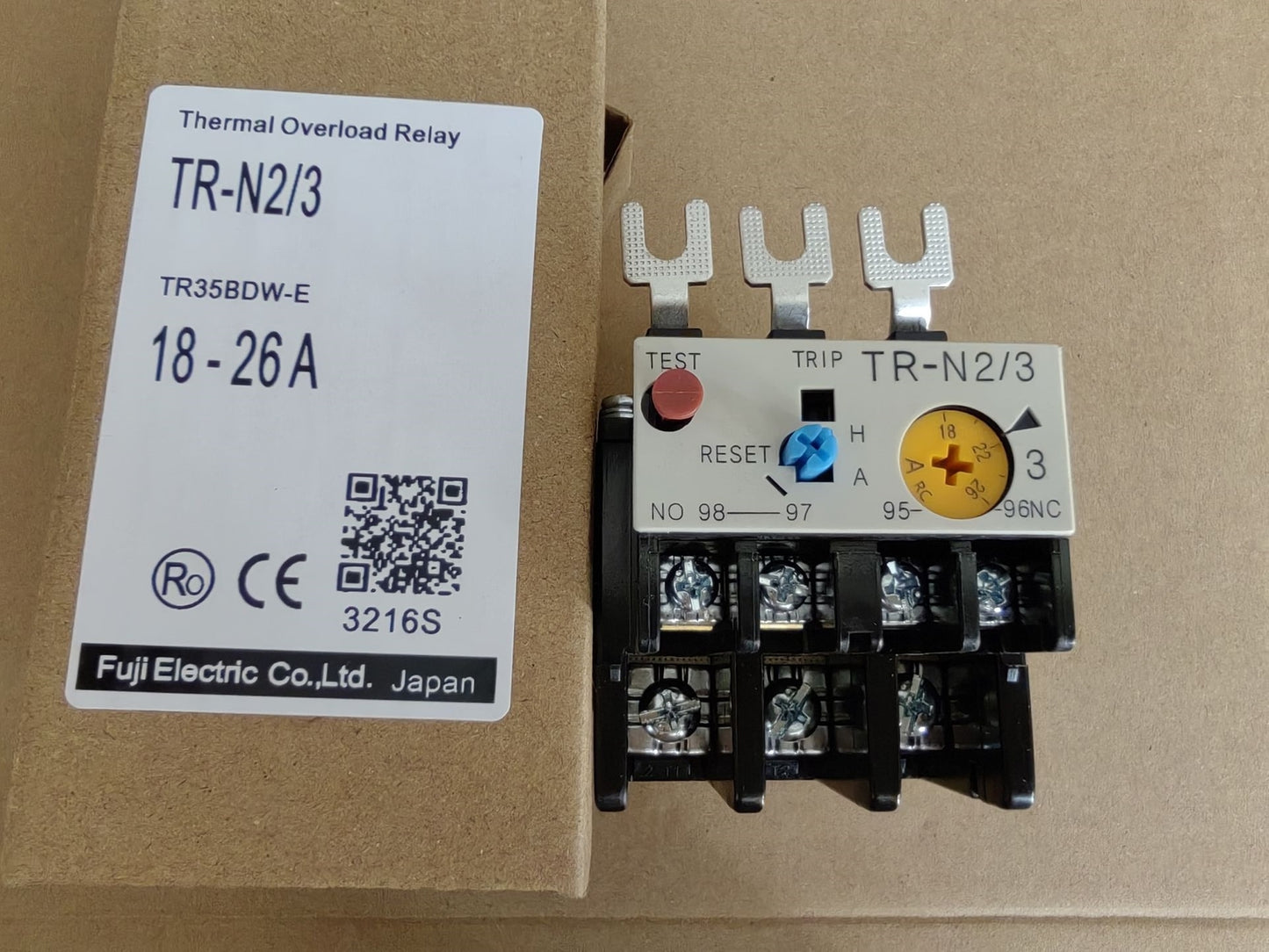 1PC FUJI TR-N2/3 Thermal Overload Relay 18-26A