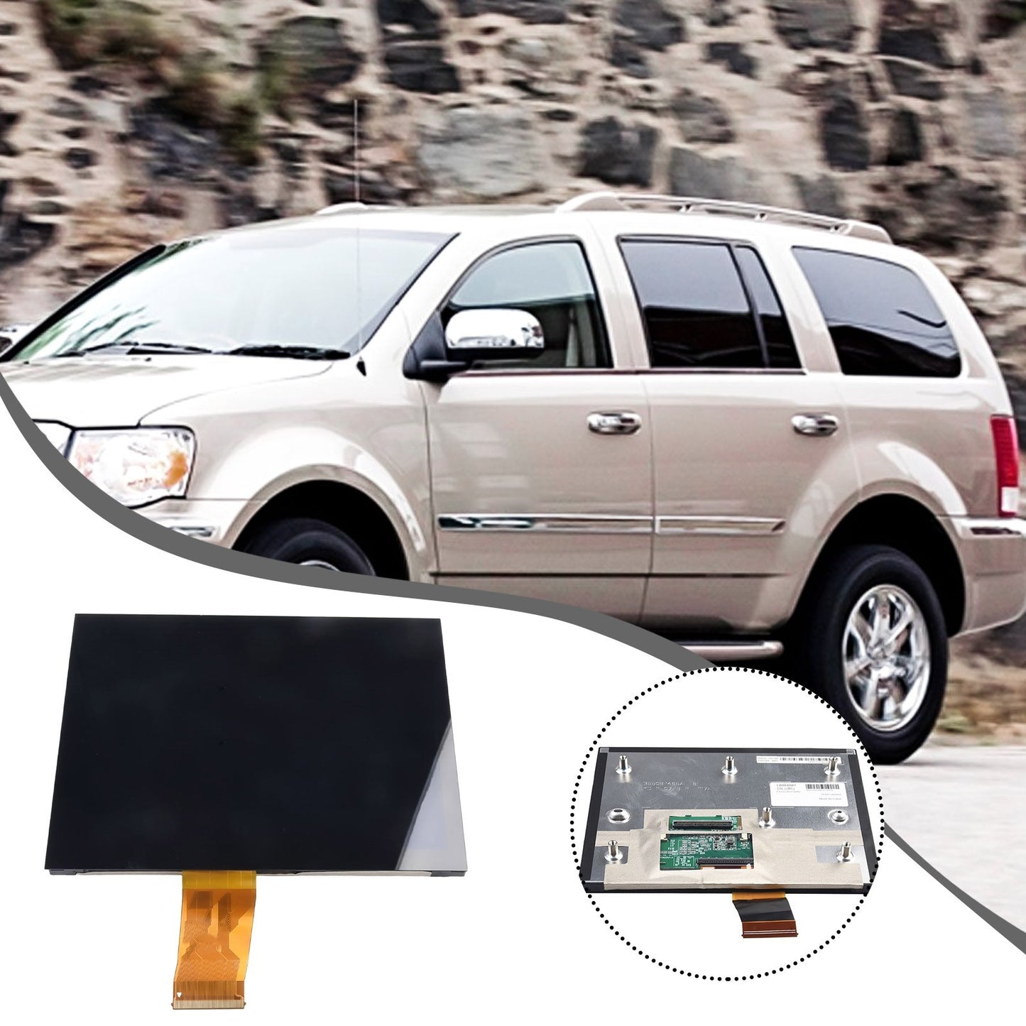 17-21 Replacement 8.4 Uconnect 4C UAQ-LCD Display-Touch Screen Radio Navigation