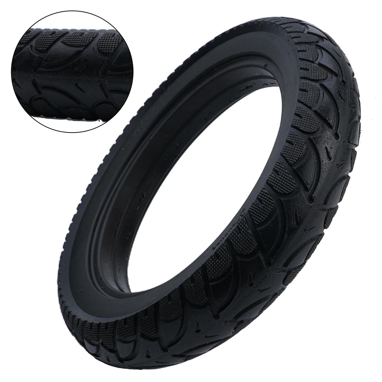 For E-Bike Solid Tyre Solid Tyre For Electric Scooter 12 Inch E-bike Solid Tire