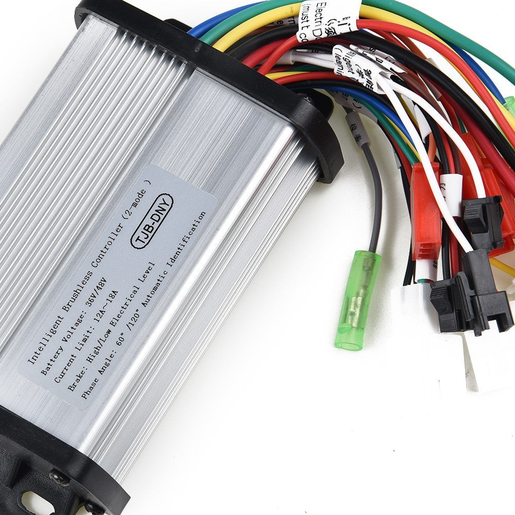 Dual Mode Electric Bike Intelligent Brushless DC Motor Controller 36V/ 48V 350W