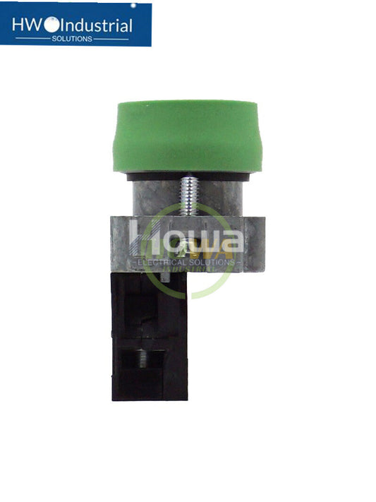2PC  XB2BP31C Green Button Switch 1NC 22mm Installation Aperture