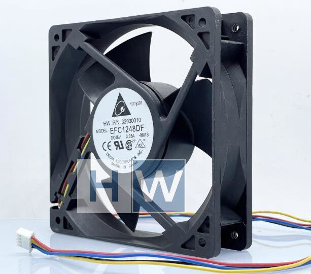 1PC  Delta EFC1248DF 48v 0.33A 12cm 4-wire Inverter Cooling Fan