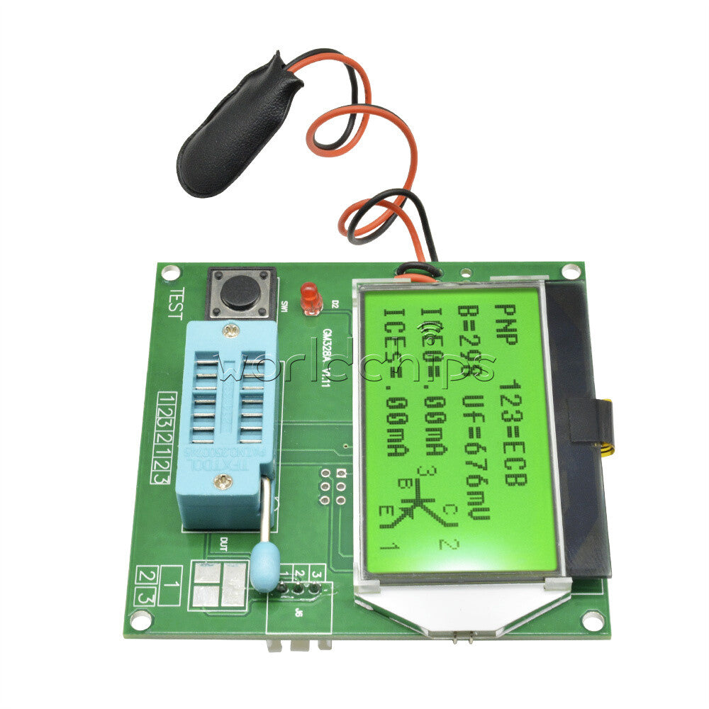 Digital LCD GM328A Transistor Tester Diode Triode LCR ESR Meter MOS/PNP/NPN
