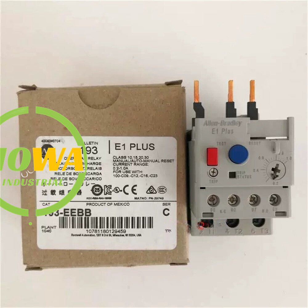 1/piece  193 193-EEBB overload relay