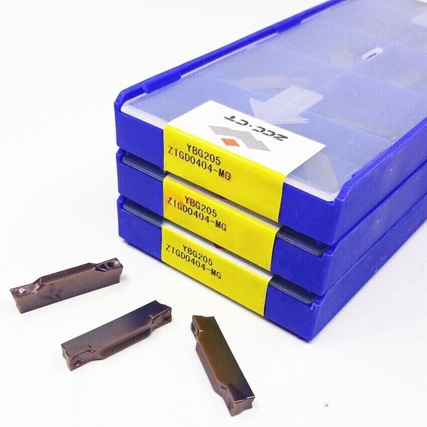 10pcs ZTGD0404-MG YBG205 ZCC.CT CNC blade Carbide Inserts