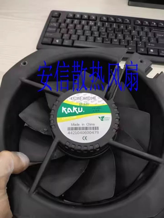 KAKU KA2509-2000D24B DC24V 4.0A Ball Cooling Fan