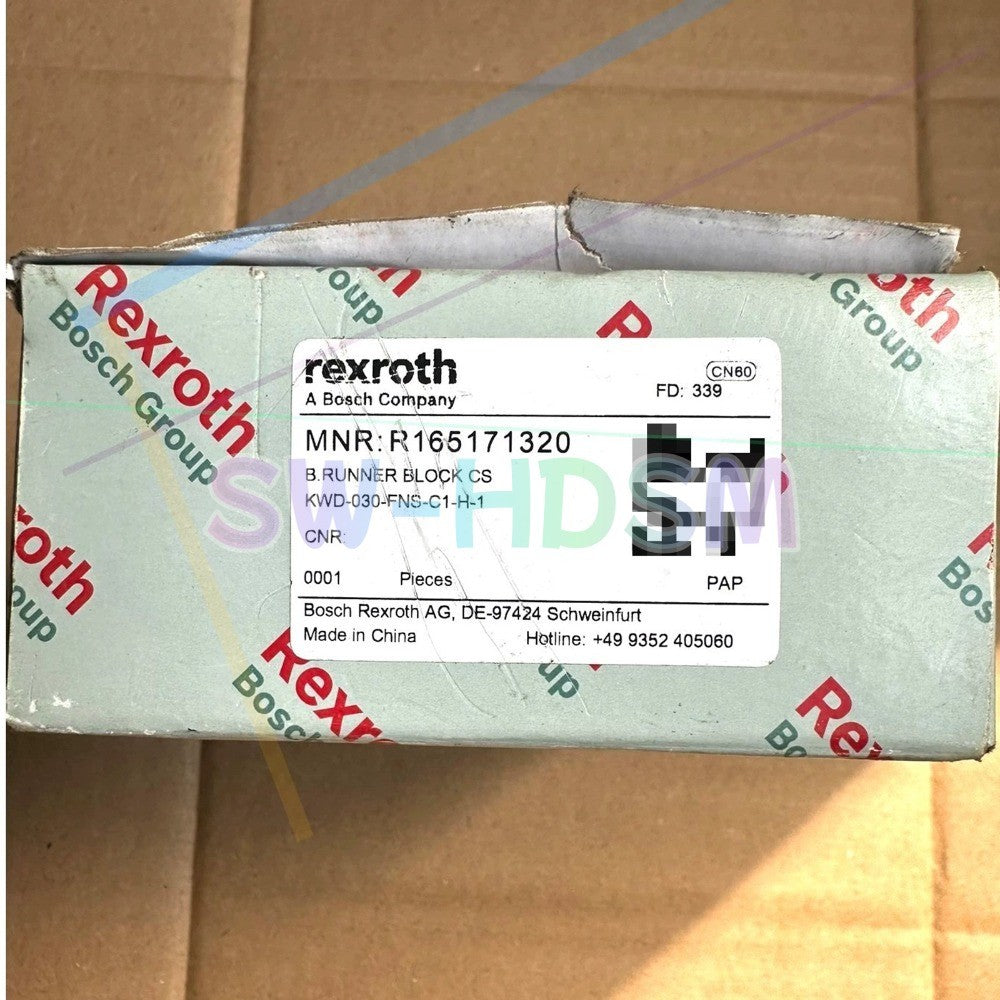 1PCS  for REXROTH R165171320 Slider Guide Rail Freight Free