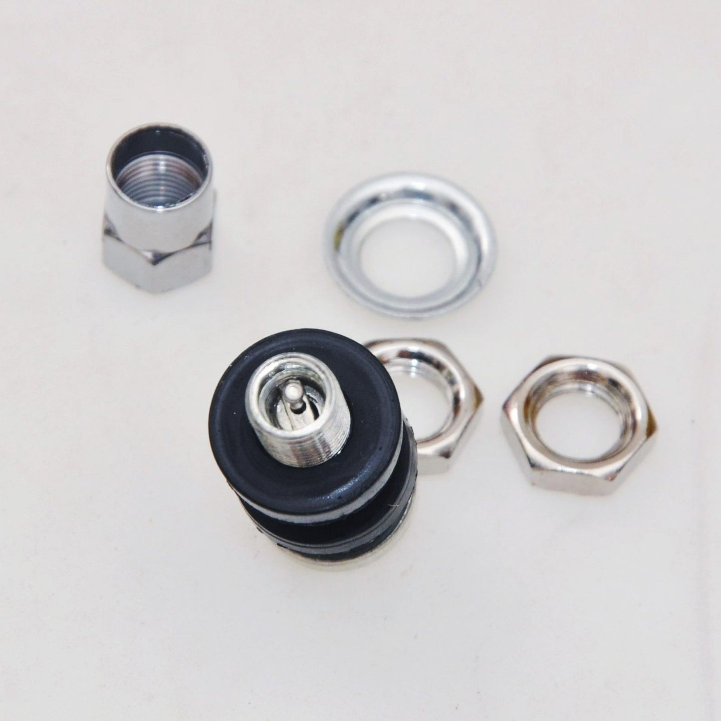 4x High Quality Tubeless Tire Valve Stems Set for Motorcycle E-bike ATV Repair