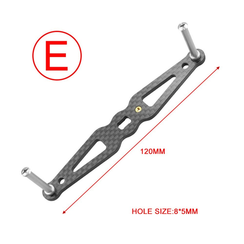 Versatile Carbon Fiber Fishing Reel Handle for Various Fishing Techniques