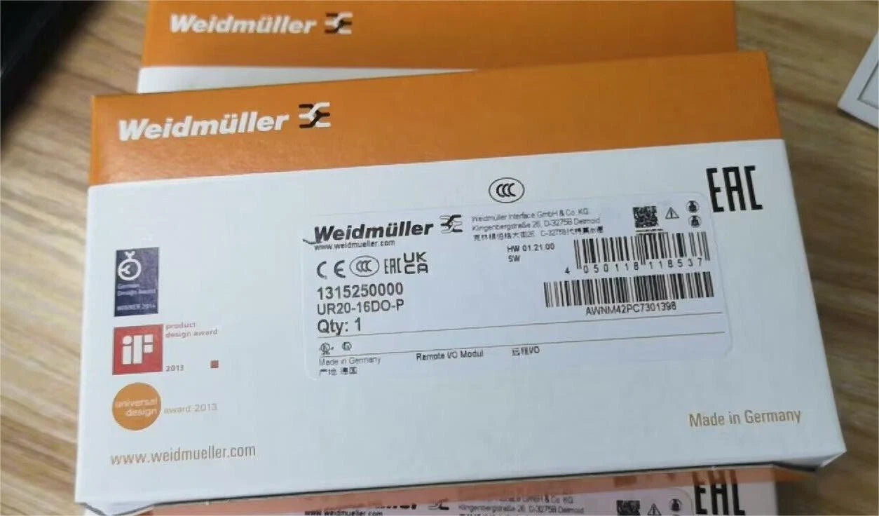 1PCS WEIDMULLER  UR20-16DO-P  1315250000 REMOTE I/O MOD  .#P