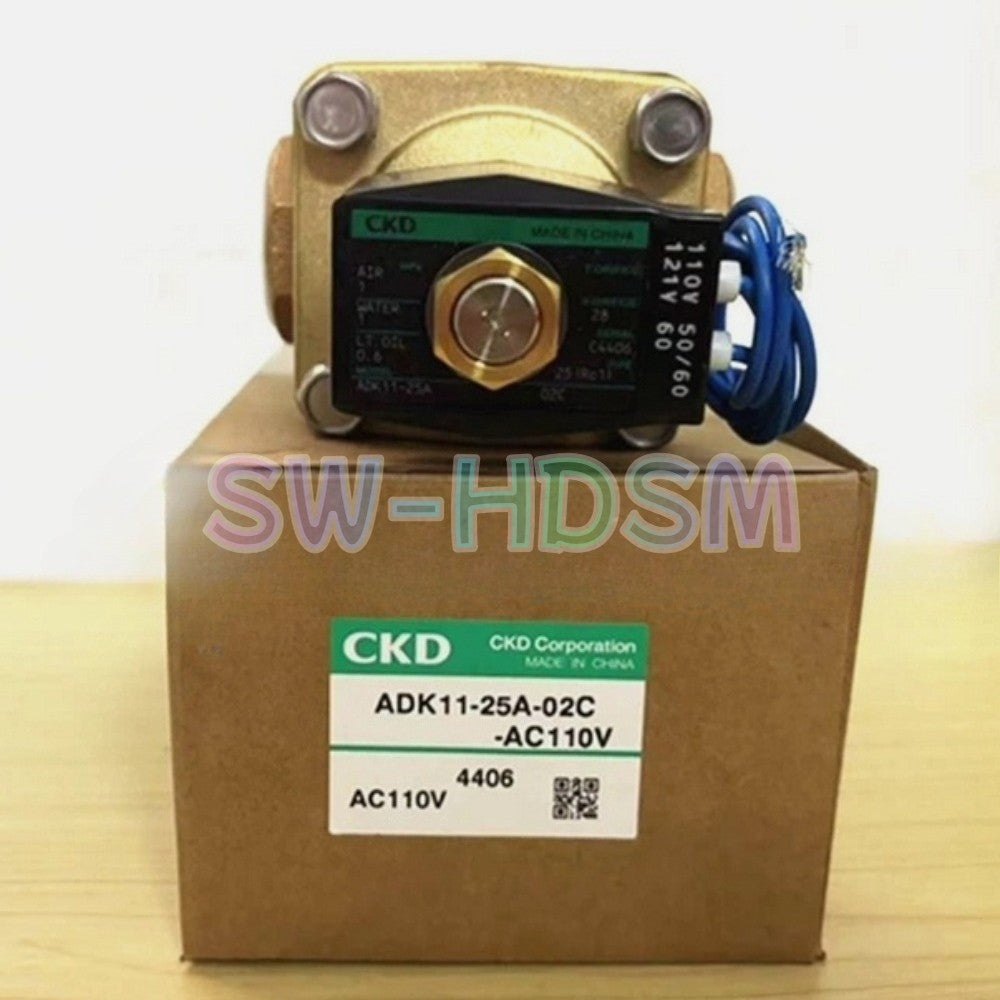 1PCS  for CKD Solenoid Valve ADK11-25A-02C-AC110V Freight Free