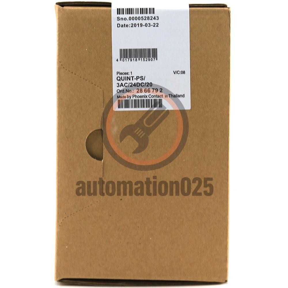 PHOENIX 2866792 QUINT- PS /3AC/24DC/20 Power Supply Unit Fast shipping