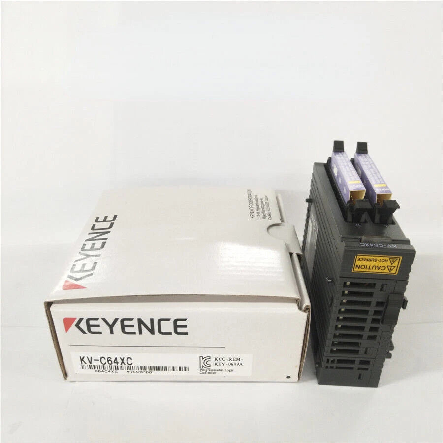 KEYENCE KV-C64XC PLC Module   with Box  shipping #P