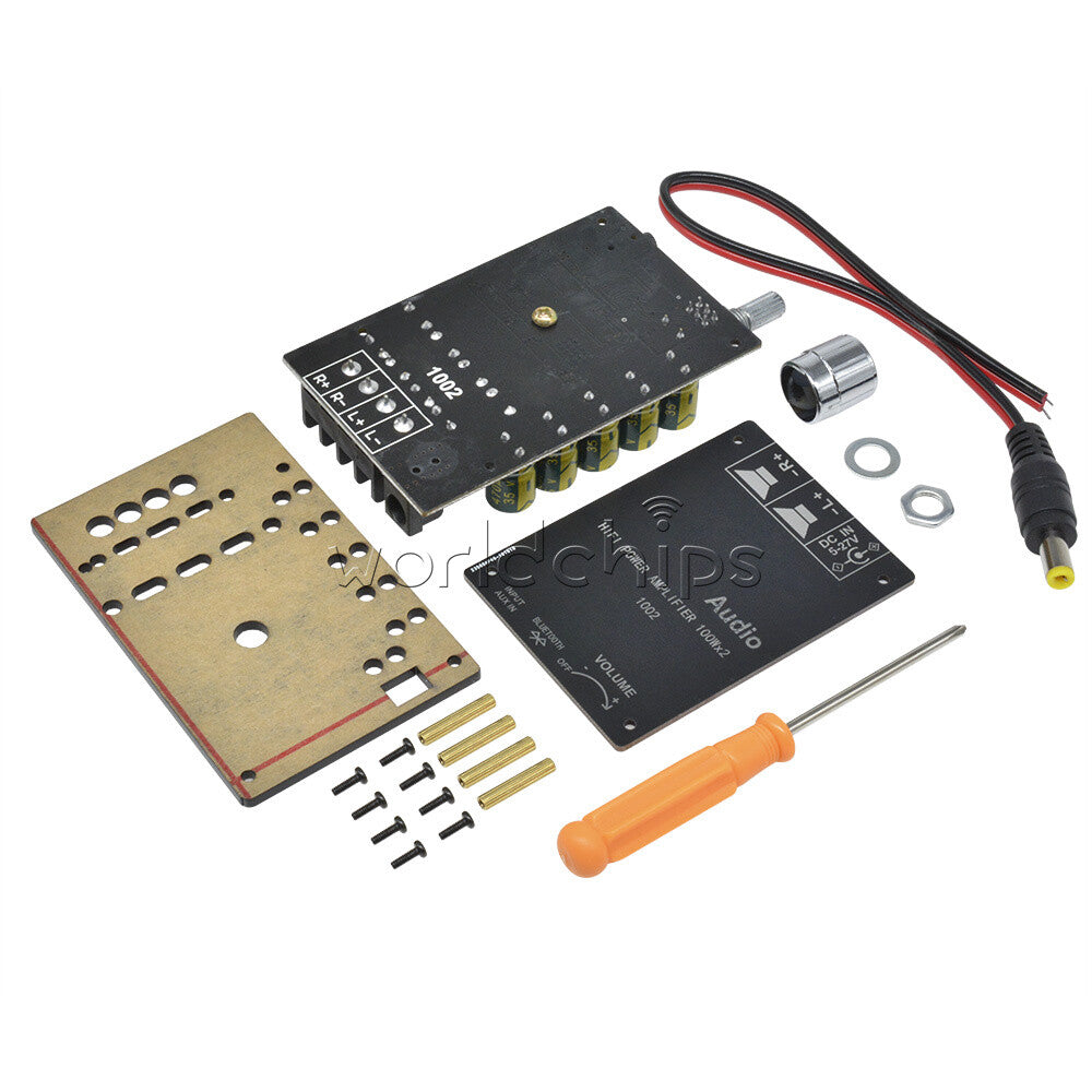 HIFI TPA3116 Bluetooth 5.0 High Power Digital Amplifier Stereo Board 100W+100W