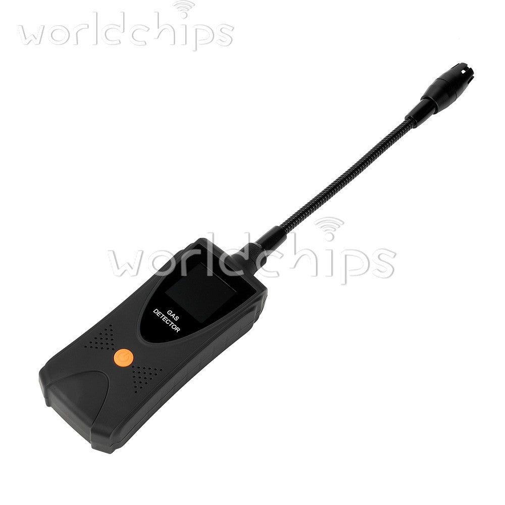 Color LCD display Gas Leak Detector 0~10,000 PPM Natural Gas Detector with Probe