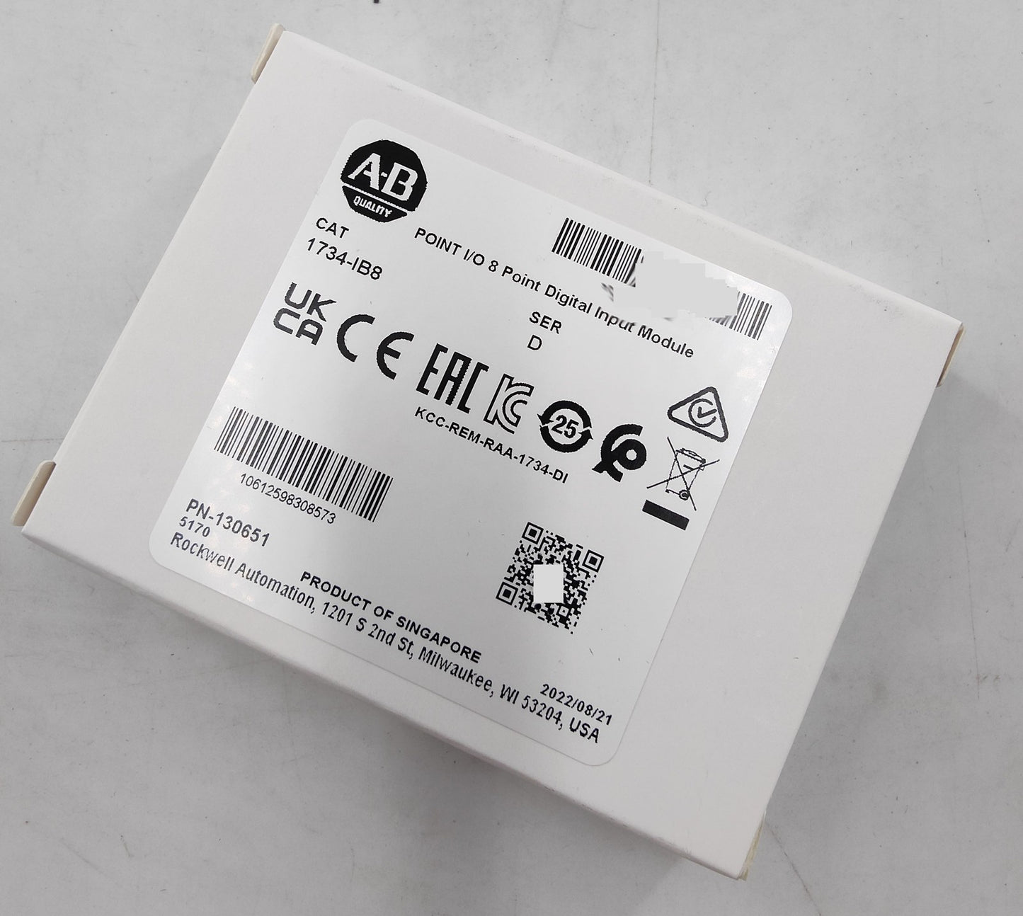 For Allen-Bradley 1734-IB8 POINT I/O 8Point Digital Module Factory Sealed 1B8