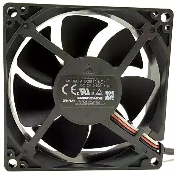 1/piece  AUB0812H-E 3-wire DC12V 0.30A 8025 8CM Delta Projector Cooling Fan