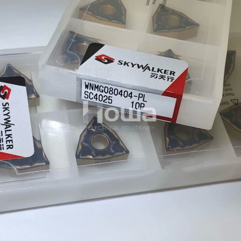 10Pieces/Box WNMG080404-PL SC4025 CNC Turning Blade Carbide Inserts