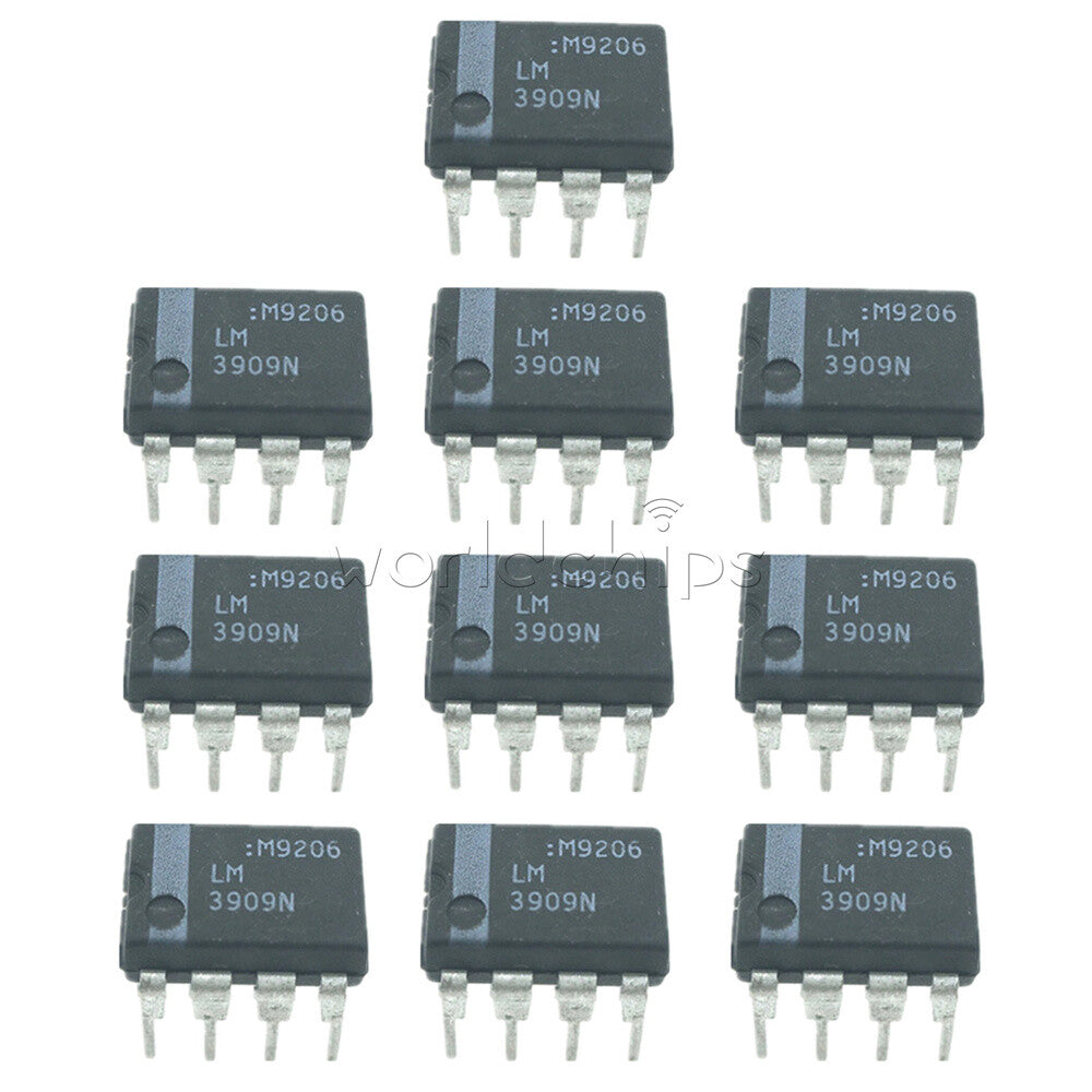 10PCS  LED Flasher Oscillator IC NSC DIP-8 LM3909 LM3909N