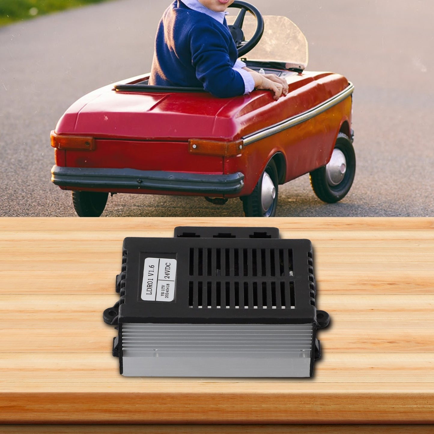 Superior 24V controller for For Children's vehicles with LDR01 JJF UTV
