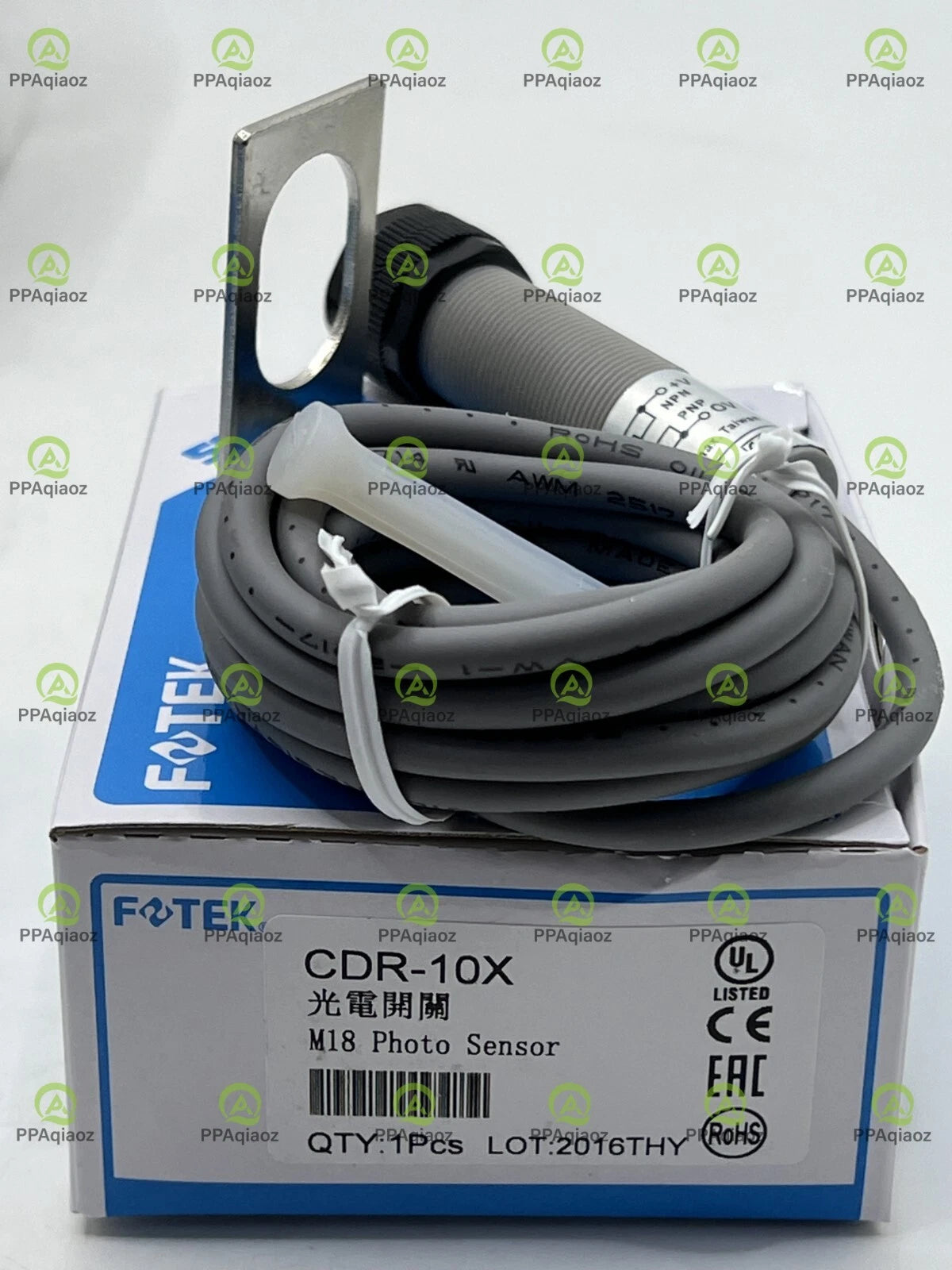 1pcs Fotek Photoelectric Sensor CDR-10X CDR10X